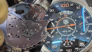 Assembly and Disassembly of Miyota movement 6S20 Service of Tag heuer copy [upl. by Imalda]