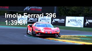 Free Setup Imola Ferrari 296  139870 [upl. by Ellehcsor510]