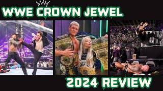 OUR WWE CROWN JEWEL 2024 REVIEW W tribalchiefjeff [upl. by Eidlog848]