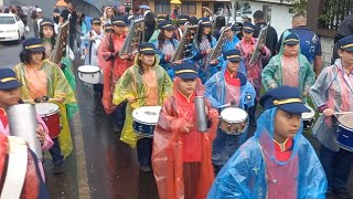 Inicio desfile de bandas Zaragoza de Palmares Fiesta patronal [upl. by Hollingsworth]