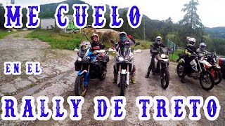 Rally de Treto por fueray por dentroAfrica Twin [upl. by Ahsinik977]