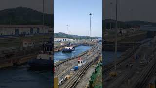 panama canal lock seafarer tankership [upl. by Adelpho]