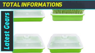 Seed Sprouter Tray with Lid for Healthy and Fast Seed Germination [upl. by Nos471]