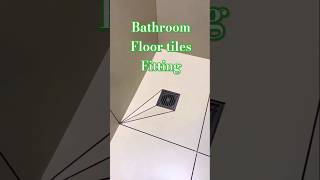 Bathroom floor tiles fitting tileideas diy tiles floortiles foryou construction shortsviral [upl. by Enella]