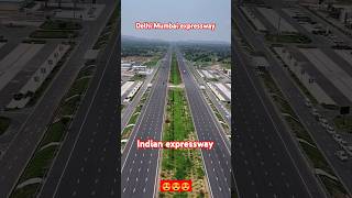 Delhi Mumbai expressway 😱 drone short viralvideo delhimumbaiexpressway indianexpressway trending [upl. by Eniamrehs107]