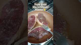 PICANHA DE FRIGIDEIRA 🍳 [upl. by Phonsa]