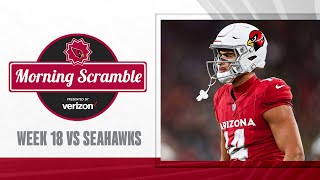 LIVE Cardinals vs Seahawks  Game Recap  Morning Scramble [upl. by Dickey756]