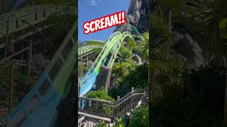 Krakatau Aqua Coaster at Volcano Bay  Universal Orlando [upl. by Anertal]