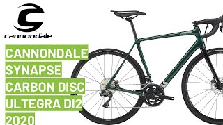 Cannondale Synapse Carbon Disc Ultegra Di2 2020 bike review [upl. by Giacobo]