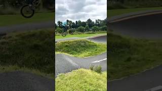 Zetland pump track box jump bmx bmxjump pumptrack [upl. by Htebilil]