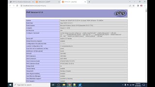 XAMPP Update Versi PHP 7 ke PHP 8 [upl. by Eiznekam727]