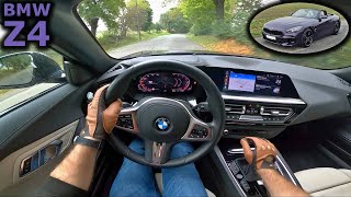 2023 BMW Z4 sDrive20i 6MT  POV test drive [upl. by Aehsan]