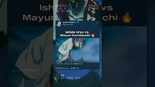 ISHIDA VS MAYURI anime bleach manga bleactybw kurotsuchi animeshorts [upl. by Ambur538]