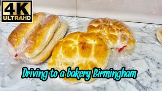 Driving from Saltley to sparkbrook to a bakery Birmingham England 4K [upl. by Annaeed]