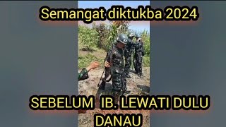 Penyebrangan sungai diktukba TNI AD 2024 [upl. by Ariak]