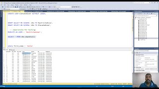 Transact SQL Quick Tip  ​Role Based Data Masking aka Dynamic Data Masking [upl. by Nalad]