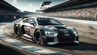 FORZA MOTORSPORT  PRIMEIRA VEZ TESTANDO O AUDI TT GT3 [upl. by Annairdna]