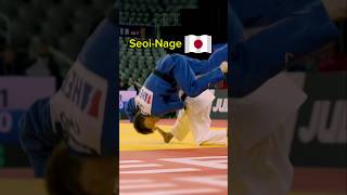 Stunning Tewaza Seoinage Japan 🇯🇵 Hayato KONDO 60kg judo jiujitsu [upl. by Adiaroz]