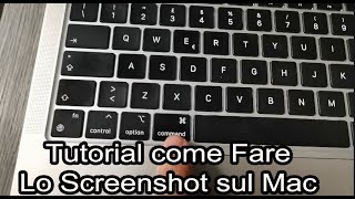 Come fare lo screenshot con il mac Macbookair Tutorial [upl. by Nerot701]