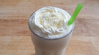 Vanille Milchshake selber machen  Milchshake mit Vanilleeis [upl. by Janean806]