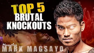 🥊TOP 5 Brutal Knockouts Ph vs MexMark Magnifico Magsayo Full Fight Knockout Highlights [upl. by Oetomit]