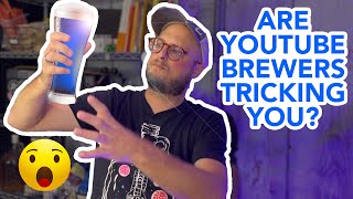 Exposing 12 SNEAKY tricks used in brewing videos [upl. by Gasser]