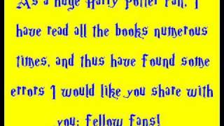 Harry Potter and the Chamber of Secrets Book Mistakes [upl. by Ecyla]