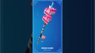 Fortnite Pickaxe  Birthday Basher  Rare ⛏ [upl. by Rosemare]