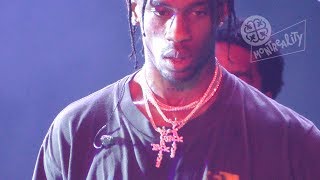 TRAVIS SCOTT stops concert to help injured fan [upl. by Hairem]