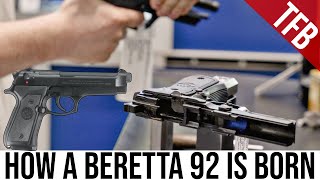 How a Beretta 92 is made Touring Berettas Italian Factory [upl. by Ik]