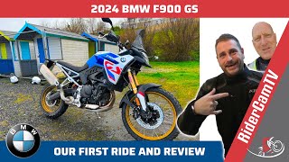 2024 BMW F900 GS  Our First Ride and Review [upl. by Joseito597]