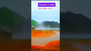 volcano crater Beautiful volcano crater [upl. by Airom]