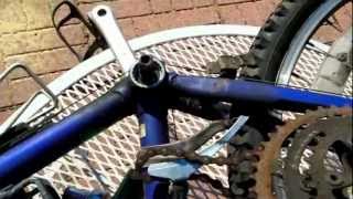 Remove BICYCLE Chain Ring amp Pedal Arm [upl. by Chap]