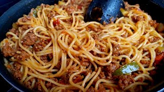 Easy Spaghetti And Ground Beef [upl. by Patricia417]