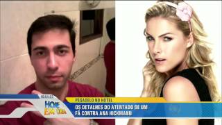 Ana Hickmann dá entrevista exclusiva após sofrer atentado [upl. by Ennaylloh803]