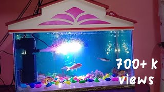 Fish Tank Tips Setting  Decoration Home  Mottamaadi [upl. by Ayotyal86]