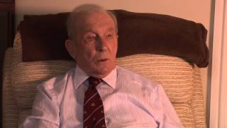 Dambusters veteran Johnny Johnson talks about getting married six weeks before the mission [upl. by Rheta568]