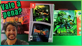 Turok Limited Run para o Nintendo Switch  O remaster de um clássico [upl. by Kelsy]