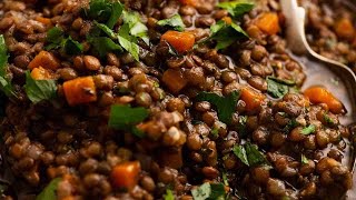 French Lentil Ragout Puy lentil side dish [upl. by Tucker]