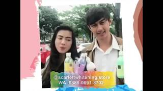 Felicya Angelista dan Caesar Hito Review Manfaat Khasiat Scarlett Whitening [upl. by Power115]