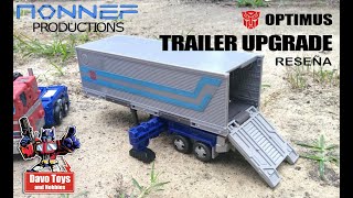 Nonnef Productions  Trailer UPGRADE for Earthrise Optimus Prime [upl. by Maggs]