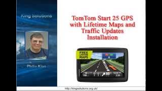 TomTom Start 25 GPS Navigation System Software Installation [upl. by Lotta]