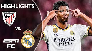 🚨 JUDE BELLINGHAM DEBUT 🚨 Athletic Bilbao vs Real Madrid  LaLiga Highlights  ESPN FC [upl. by Earla]