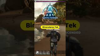 Así funcionan los Binoculares Tek en ARK Survival Ascended [upl. by Akierdna563]