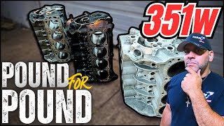 Pound for Pound Ford 351w Tips the Scale  Junkyard Vs AFTERMARKET [upl. by Sualokin]