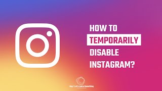 How to disable or deactivate Instagram account temporarily using mobile  2024 [upl. by Otrebmuh301]