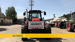 Enderby to Splatsin rail trail pilot section grand opening [upl. by Xer]