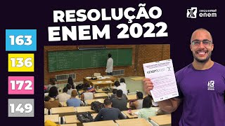 🔘Questão 163  Caderno Azul  Estatística  MATEMÁTICA ENEM 2022 [upl. by Corrinne]