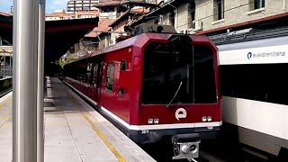 Euskotren Serie 300 Estación Bilbao Atxuri [upl. by Ecaidnac]