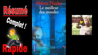 Le meilleur des mondes de Aldous Huxley  résumé rapide et complet [upl. by Lorna]